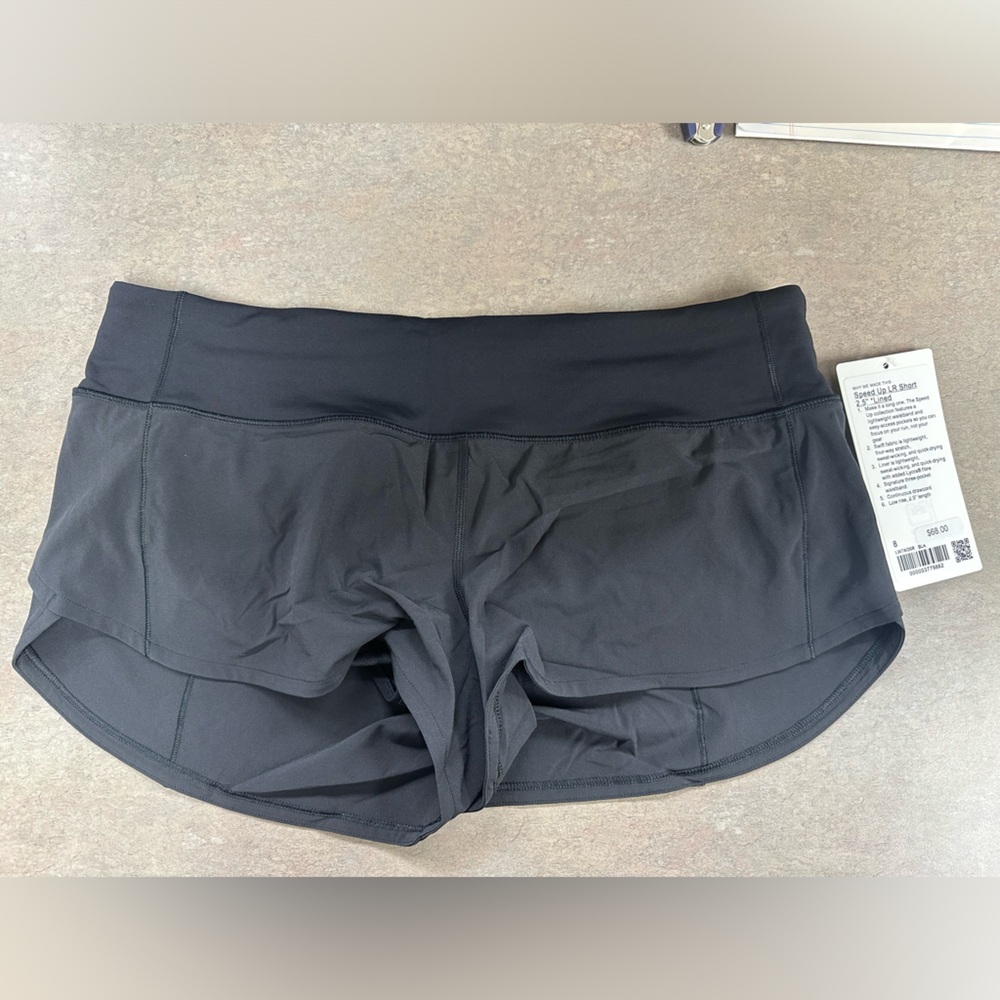 NWT LULULEMON SPEED UP SHORTS